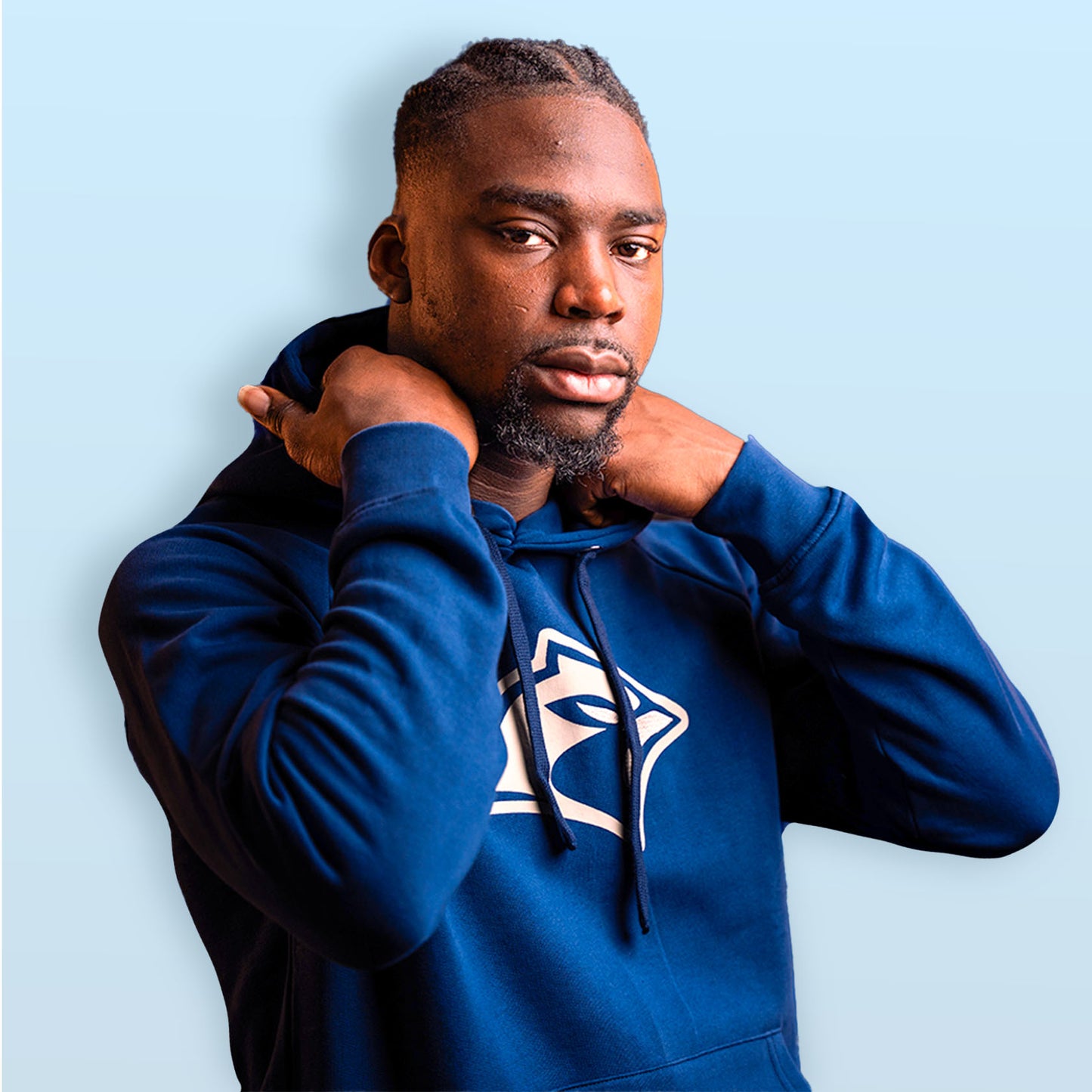 Navy Blue Restday Wear Hoody