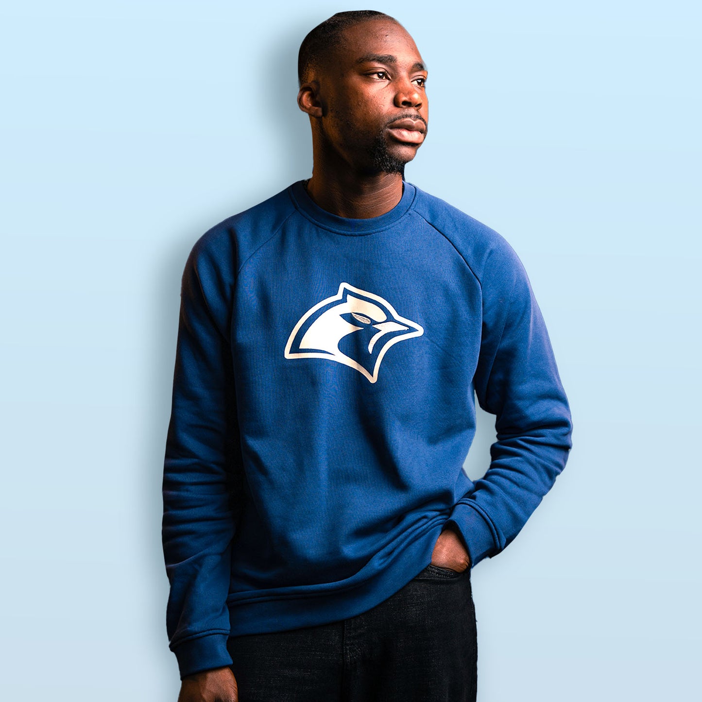 Navy Restday Essential Crew Sweatshirt