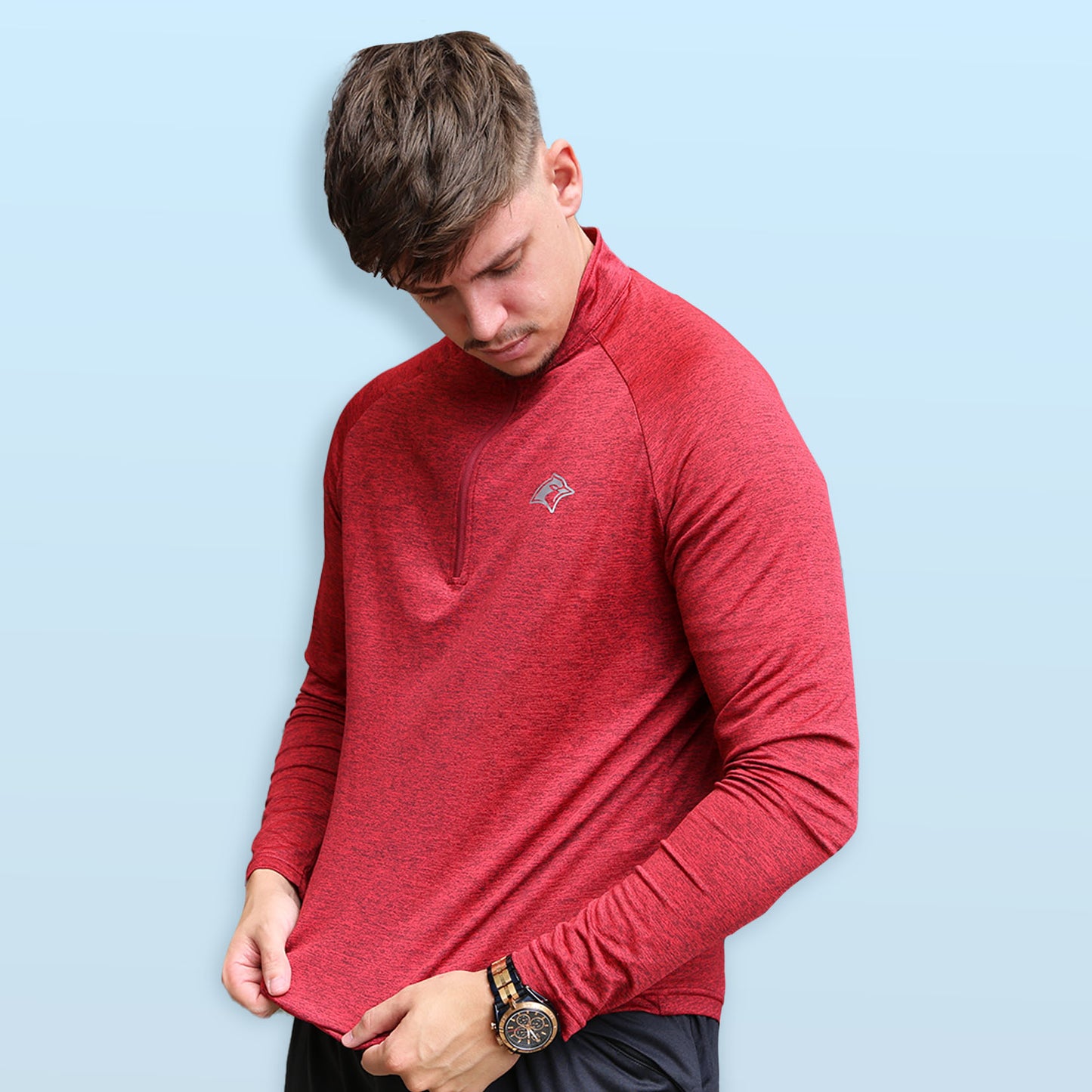 Red Workout Essential Midlayer
