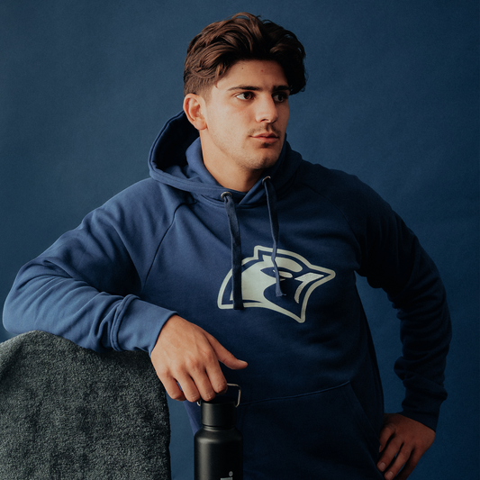 Navy Blue Restday Wear Hoody