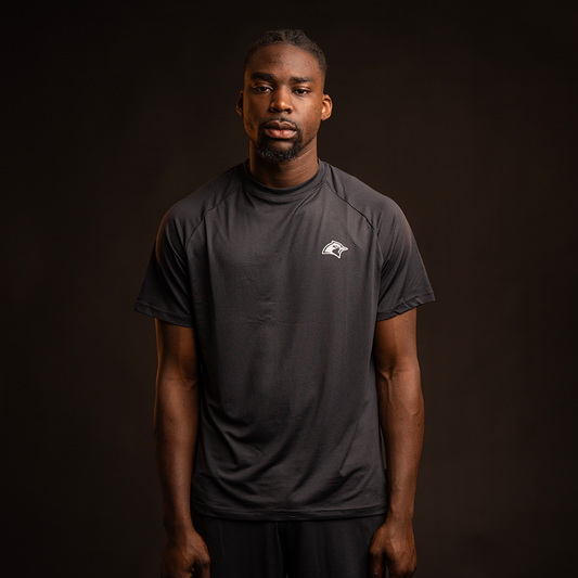 RBN. Workout Tee – Gun Metal Performance Essential